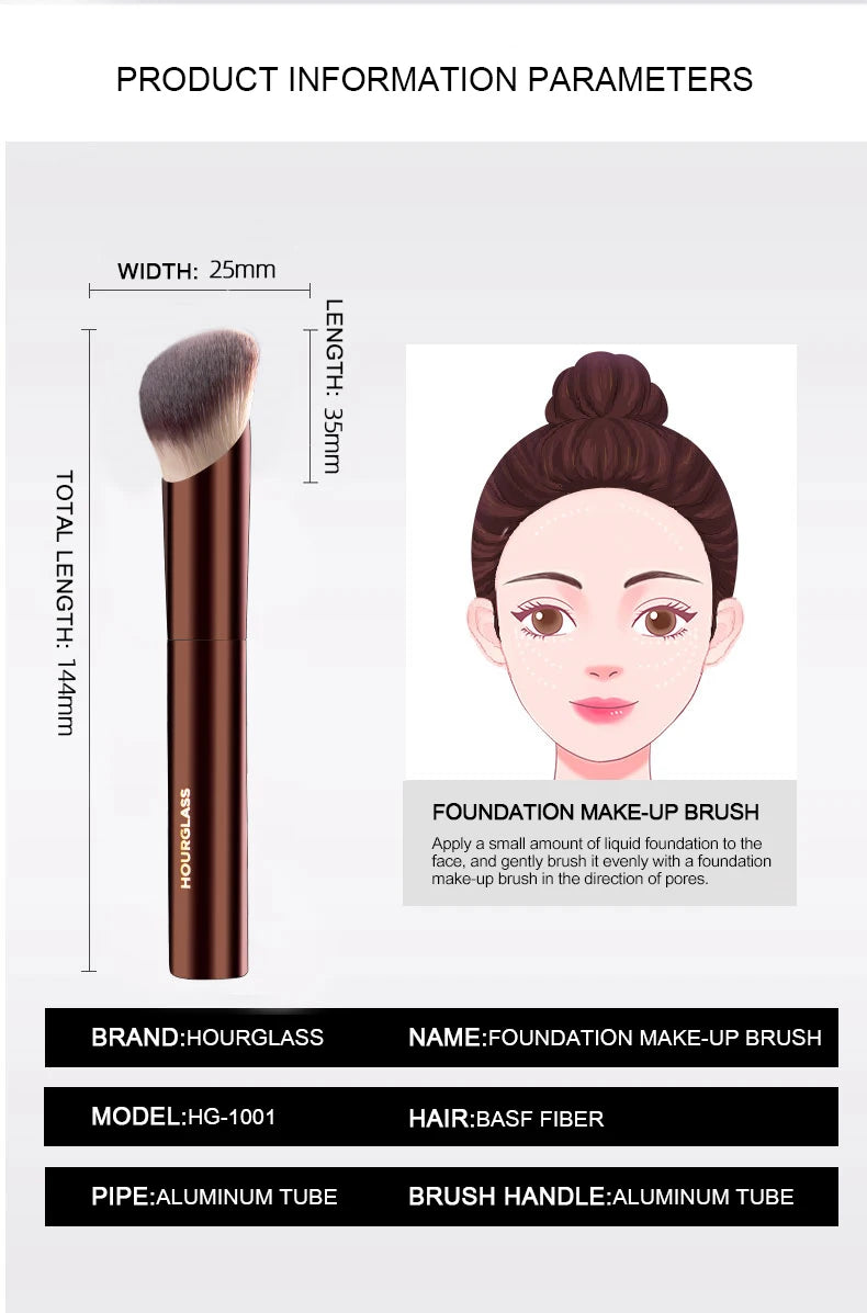 Luxura Pro Makeup Brush- No.21 Ambient Soft Glow Foundation Brush