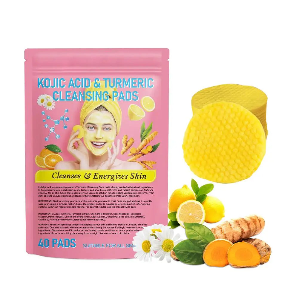 Luxura Pro 40pads Turmeric Kojic Acid Cleansing Pads