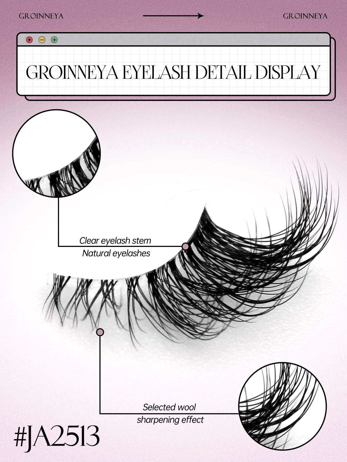 Luxura Pro Half Lashes Soft Natural 10pcs