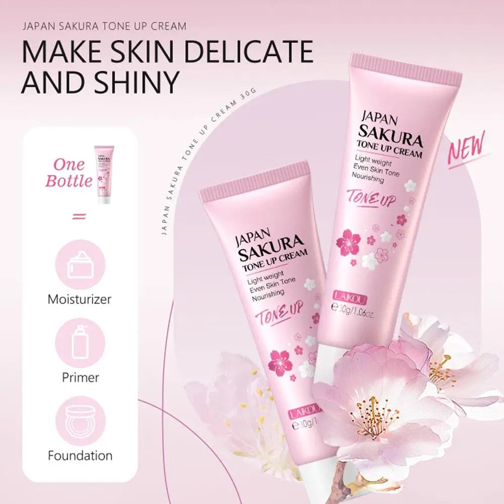 LuxuraPro 6pcs/Set Sakura Skin Care